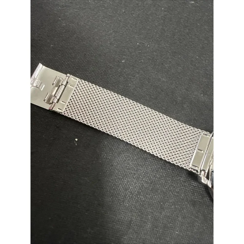 Invicta Angel 31068 New Battery 38mm Stainless Steel Silver Dial Steel Mesh Band